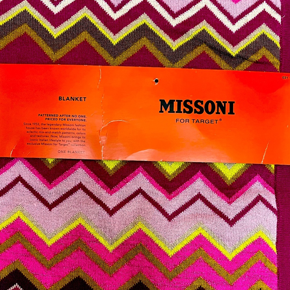 Missoni Knit Throw Blanket